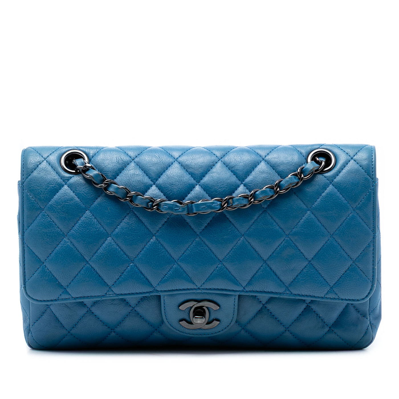 Medium Classic Calfskin Double Flap - Image 1