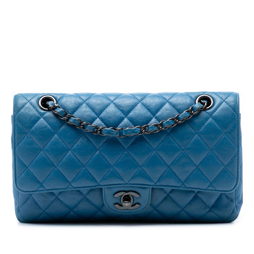 Medium Classic Calfskin Double Flap - Image 1