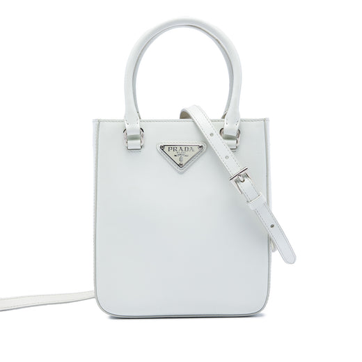 Small Spazzolato Leather Satchel - Image 1