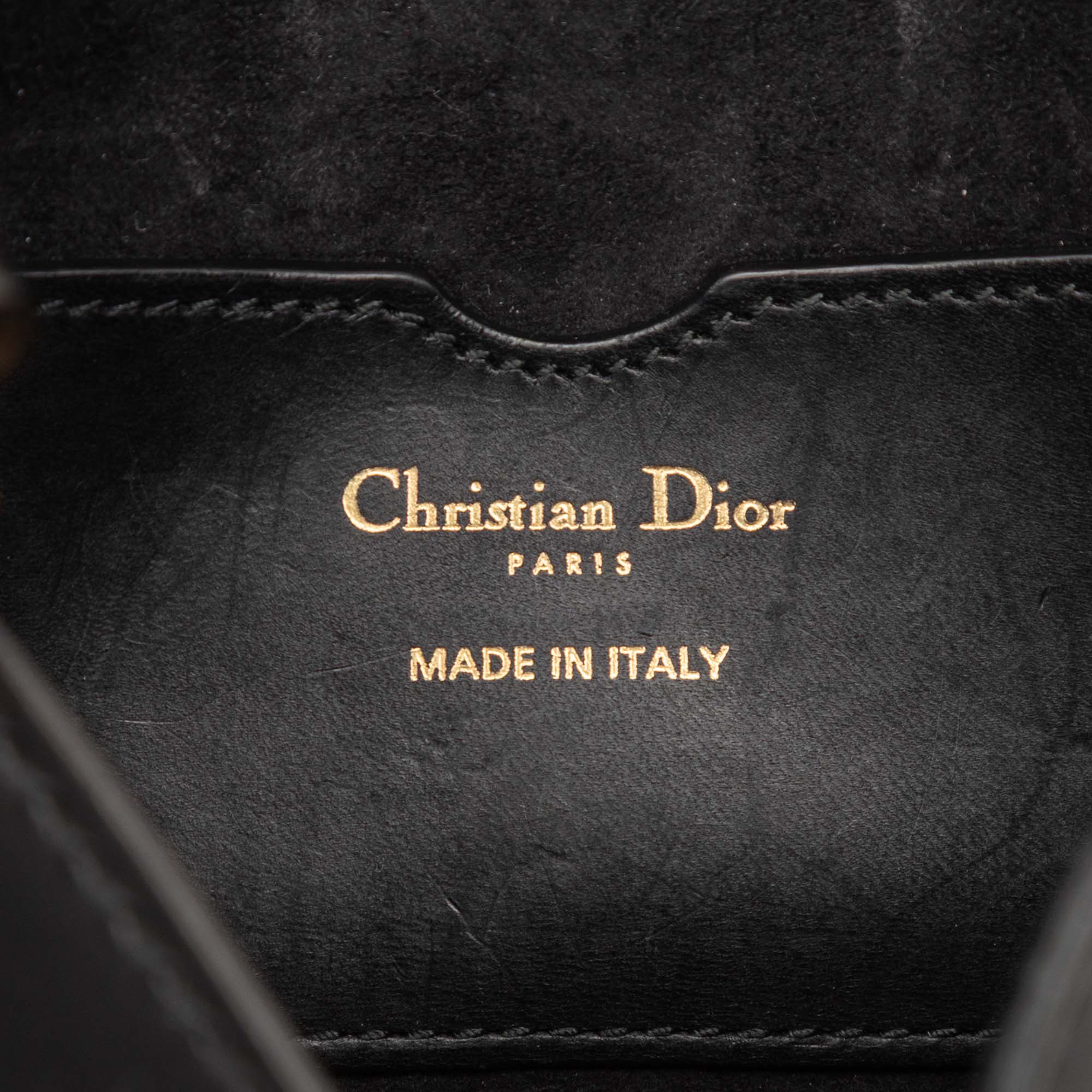 Mini Leather D Bee Saddle Bag - Image 5