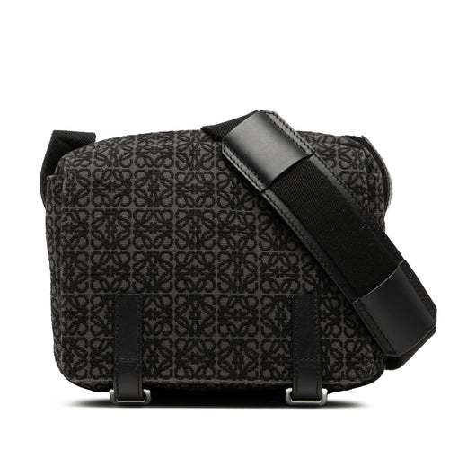 XS Anagram Canvas Military Messenger Bag - Image 1