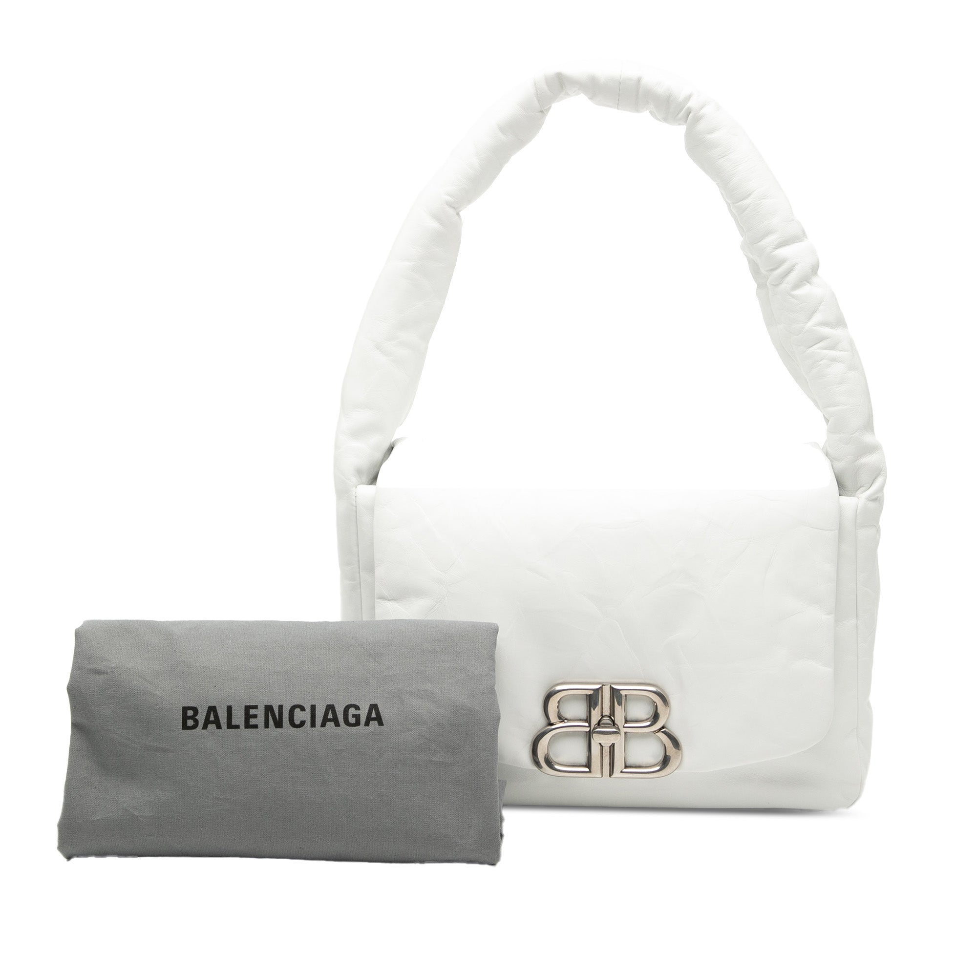 Small Calfskin Monaco Sling Shoulder Bag - Image 8