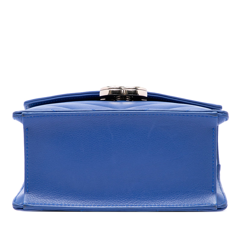 Small CC Chevron Calfskin Envelope Flap - Image 3