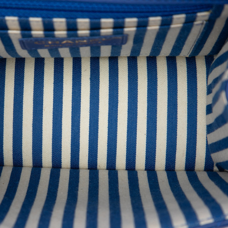 Small CC Chevron Calfskin Envelope Flap - Image 4