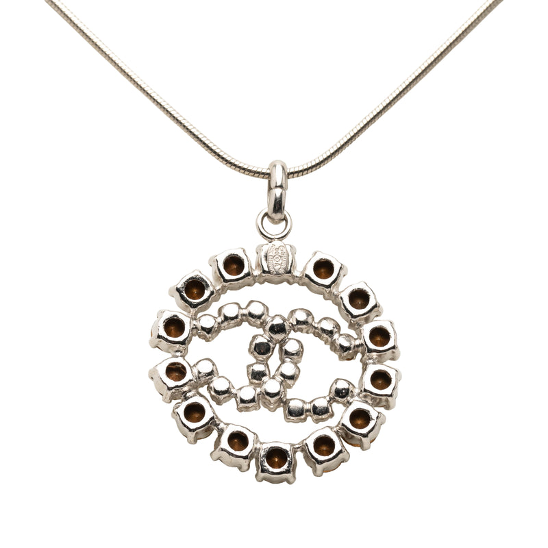 CC Brass Strass Pendant Necklace - Image 2