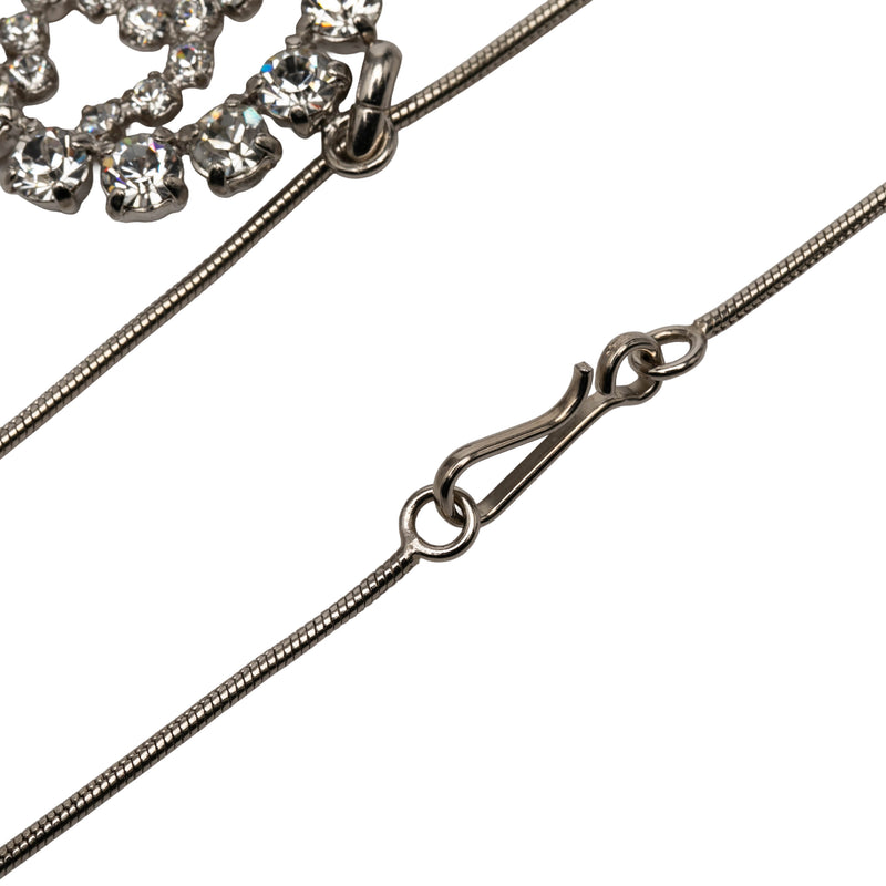 CC Brass Strass Pendant Necklace - Image 4
