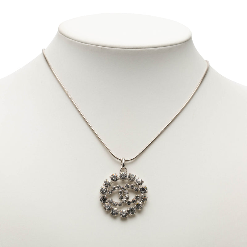 CC Brass Strass Pendant Necklace - Image 5