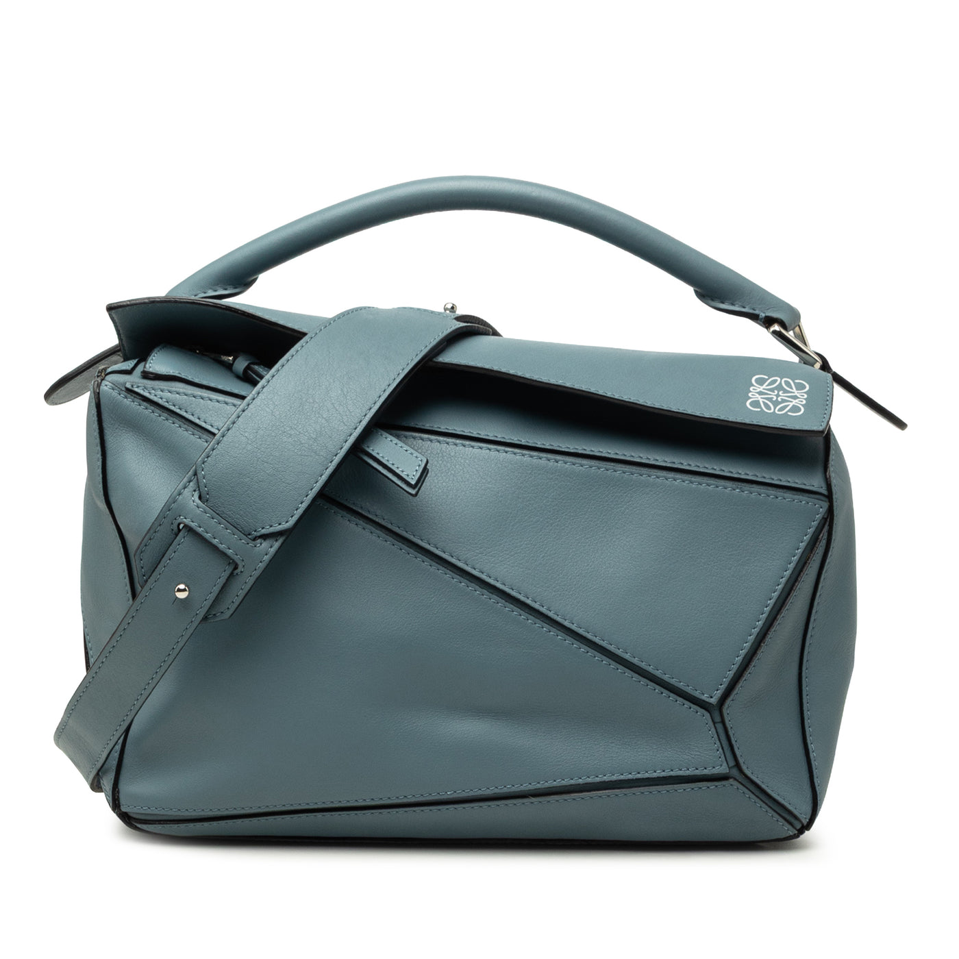 Medium Calfskin Puzzle Satchel - Image 1
