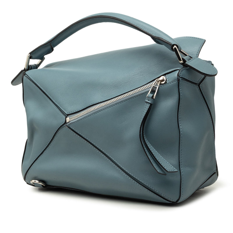 Medium Calfskin Puzzle Satchel - Image 2
