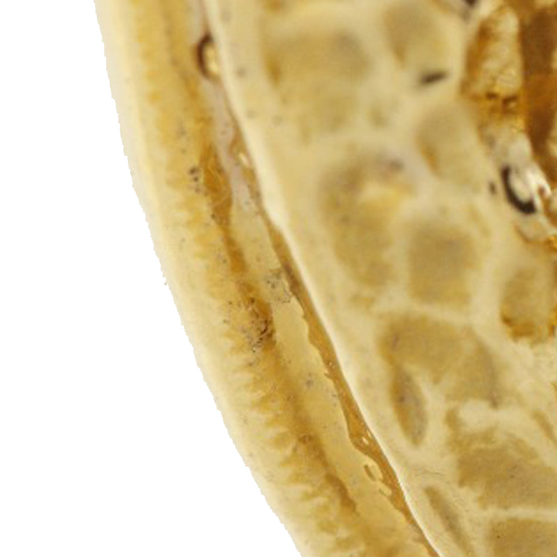 Gold Plated Rue Cambon Crest Clip On Earrings - Image 10