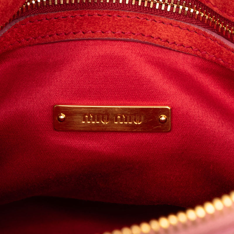 Goatskin Madras Side Zip Satchel - Image 5