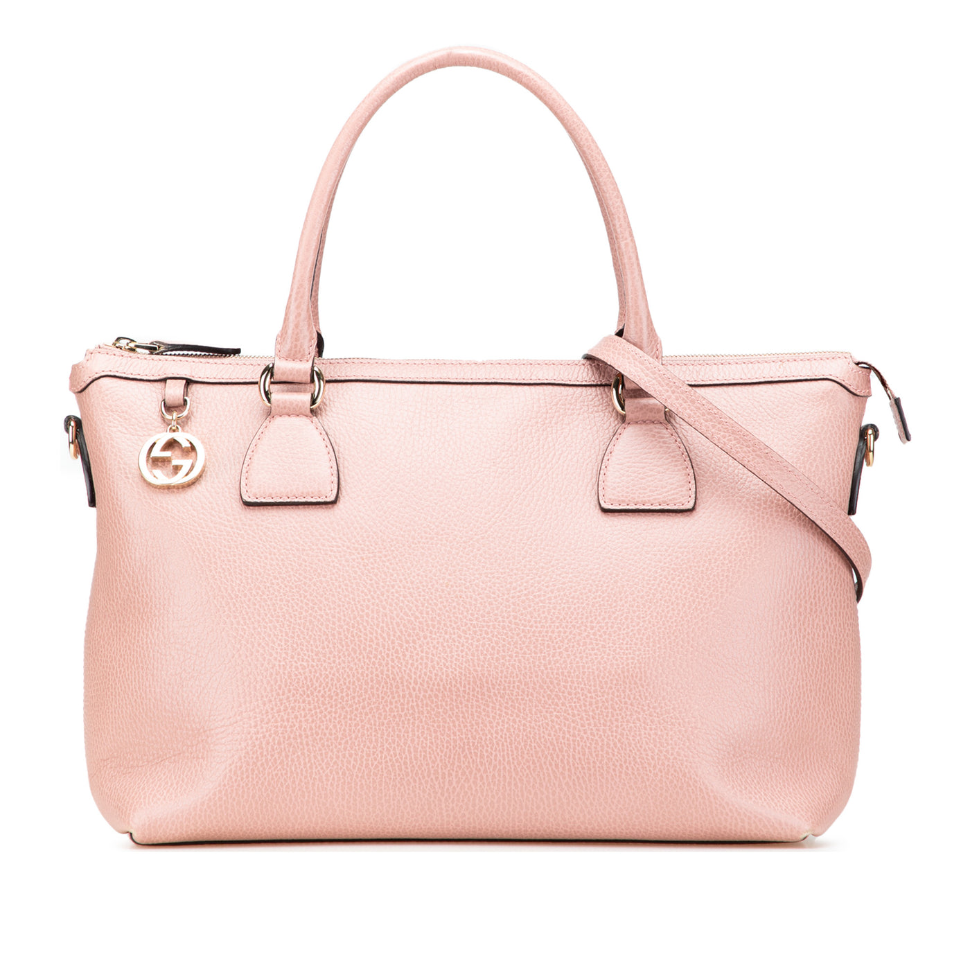 Dollar Calfskin GG Charm Satchel - Image 1