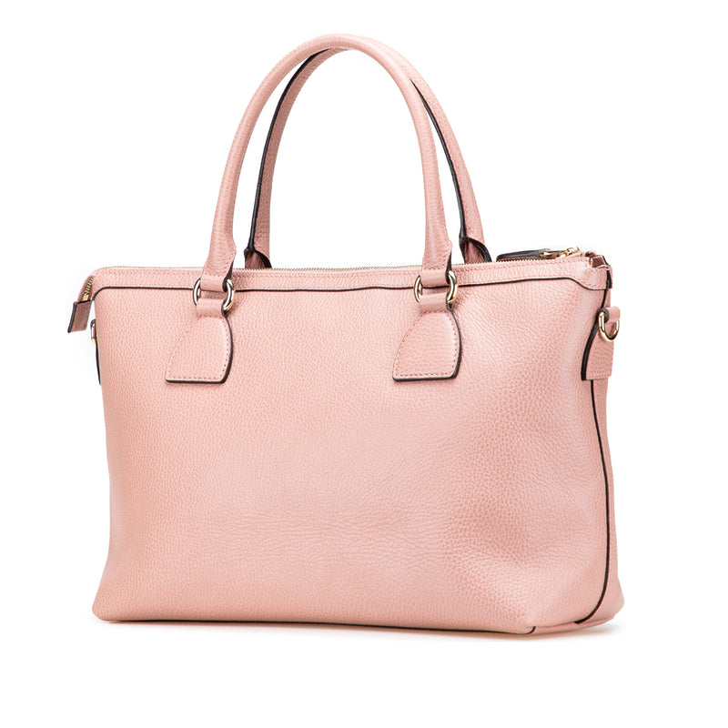 Dollar Calfskin GG Charm Satchel - Image 2