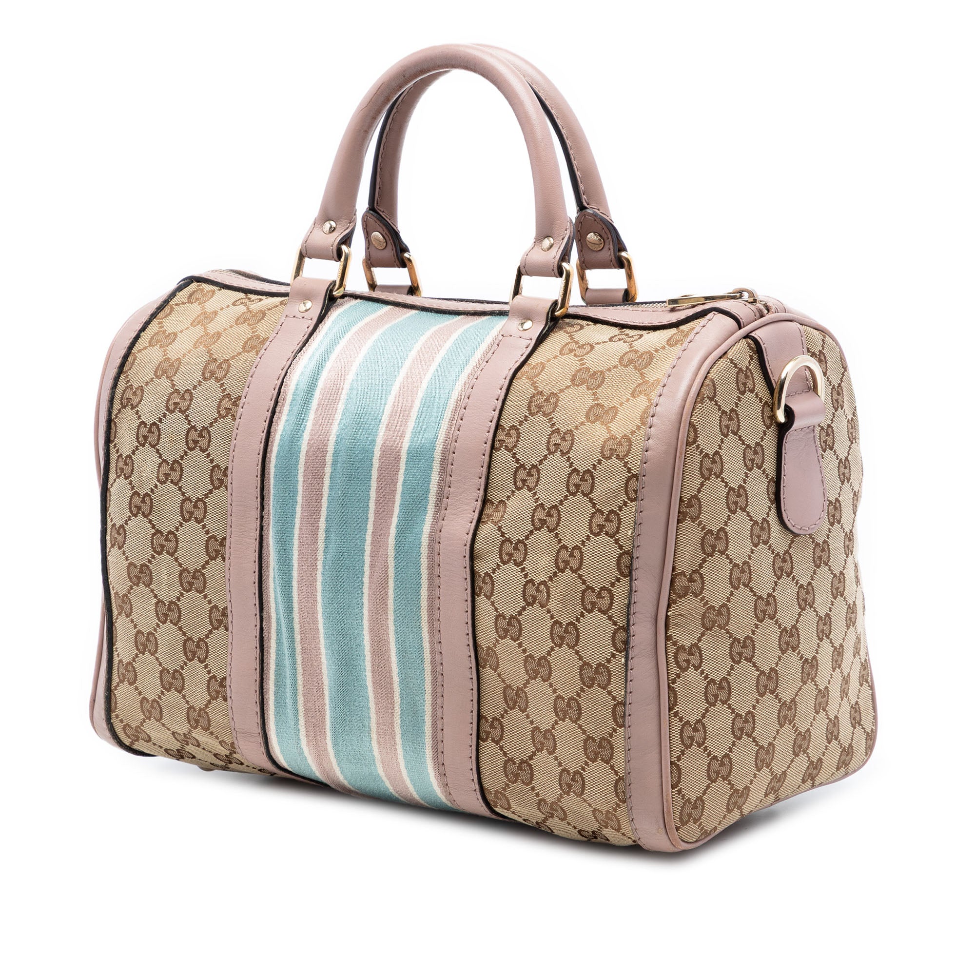 Medium GG Canvas Web Joy Boston Bag - Image 2