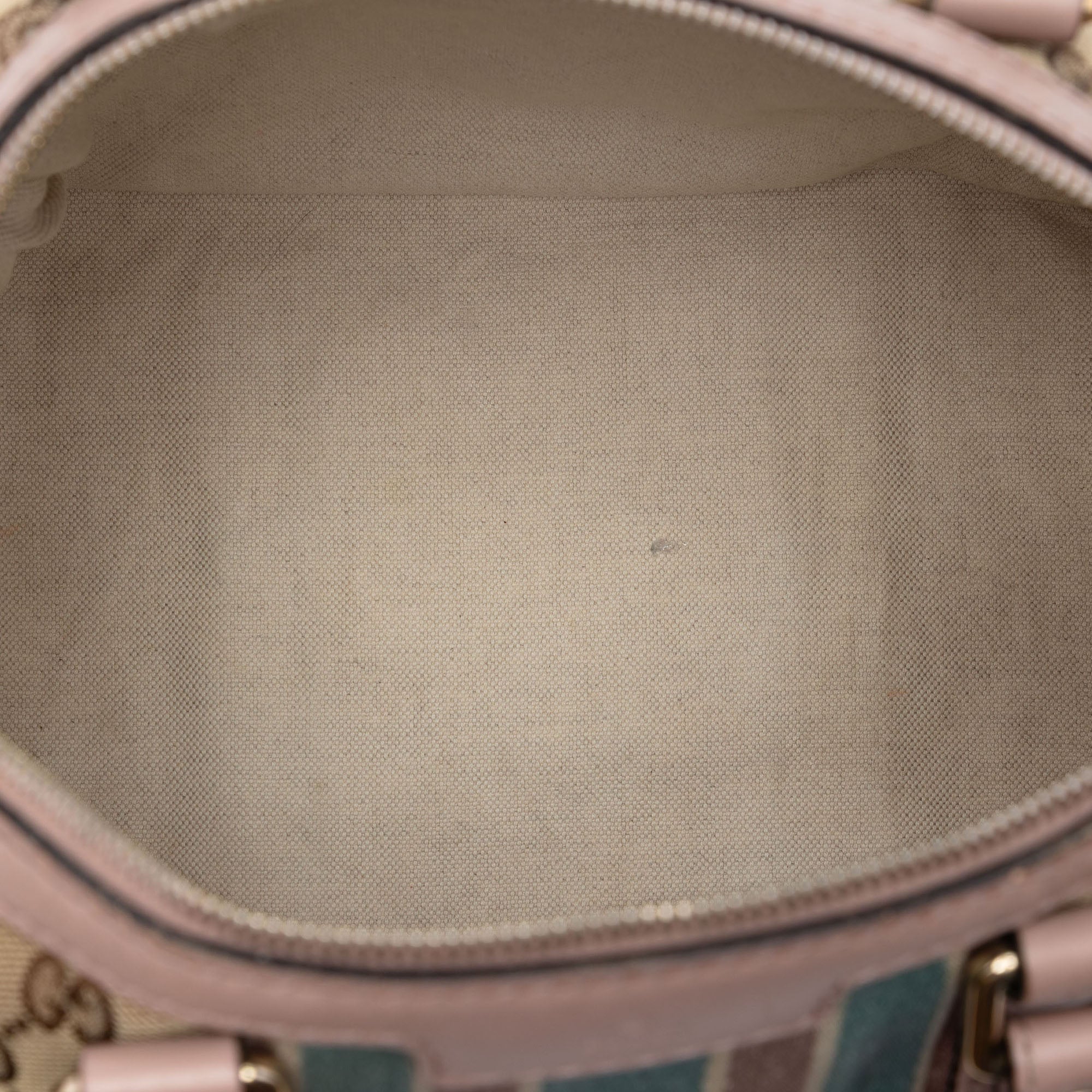 Medium GG Canvas Web Joy Boston Bag - Image 4
