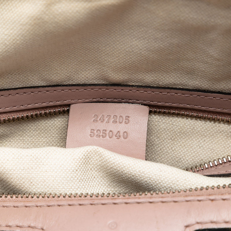 Medium GG Canvas Web Joy Boston Bag - Image 6