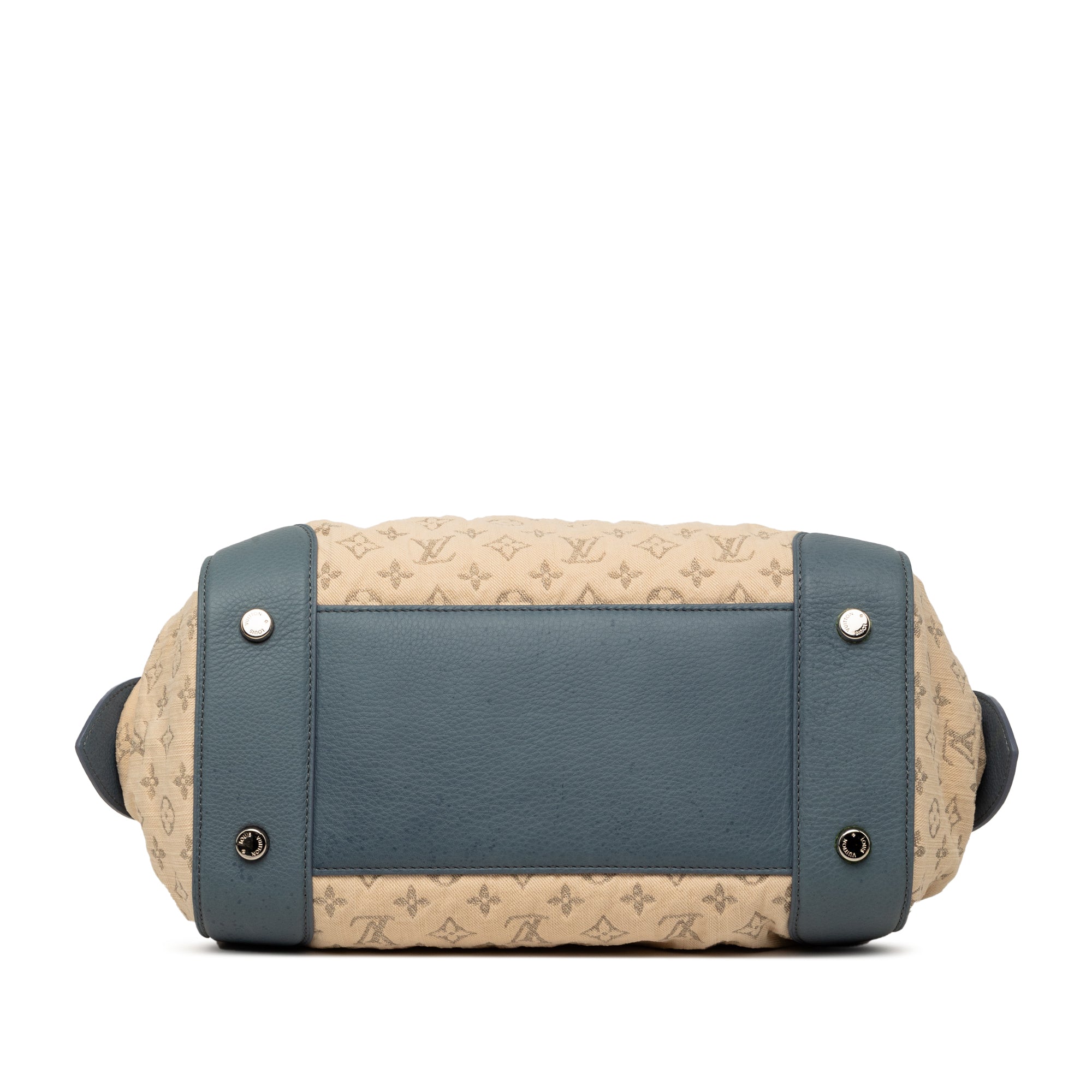 Monogram Denim Speedy Round GM - Image 3