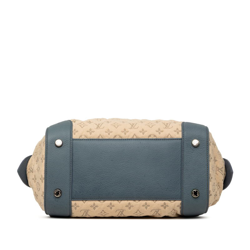 Monogram Denim Speedy Round GM - Image 3