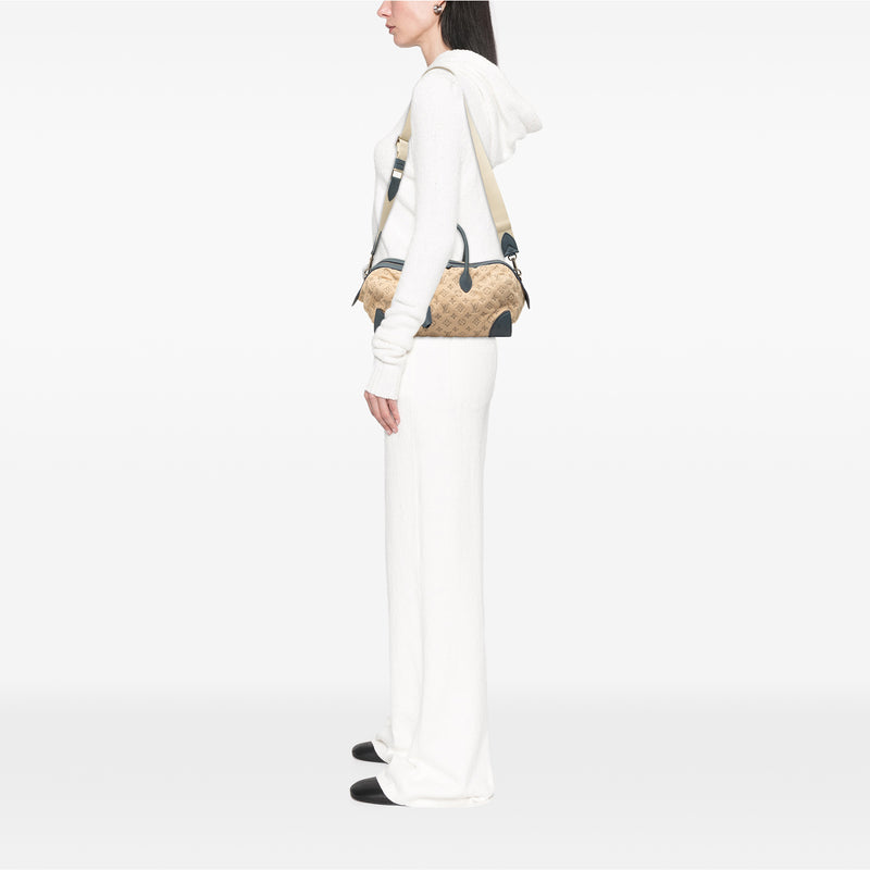 Monogram Denim Speedy Round GM - Image 7