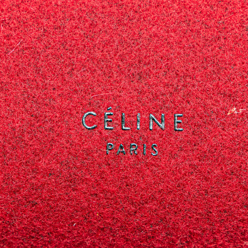 Mini Felt and Calfskin Belt Satchel - Image 5