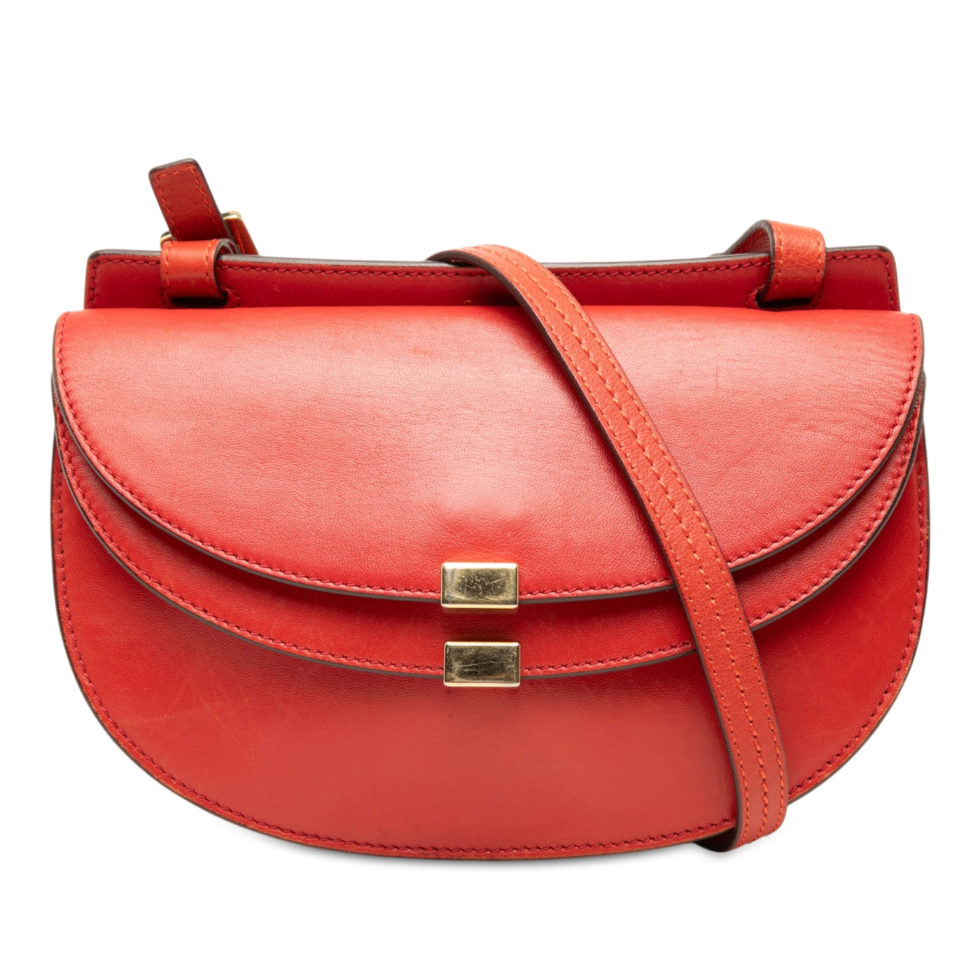 Calfskin Georgia Double Flap Crossbody - Image 1