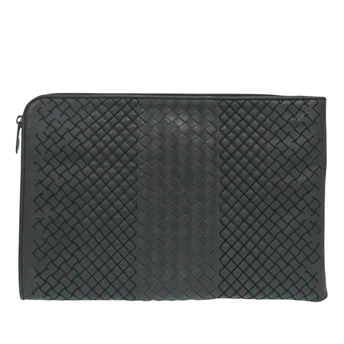 Nappa Intreccio Imperatore Zip Clutch - Image 1