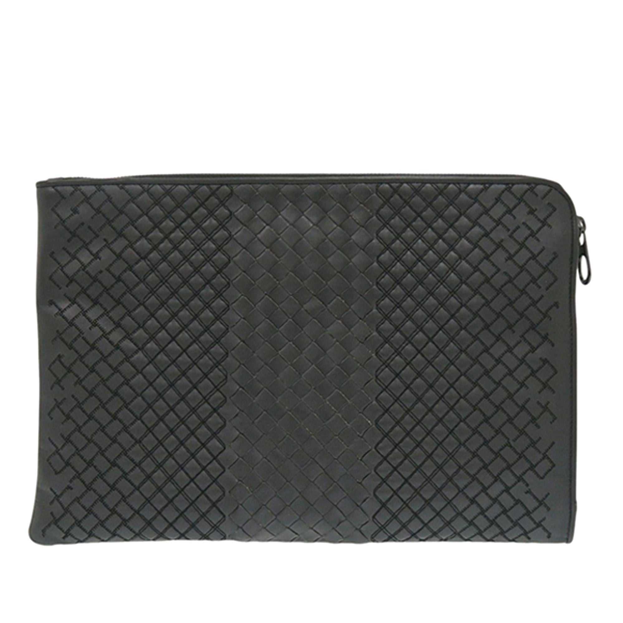 Nappa Intreccio Imperatore Zip Clutch - Image 2
