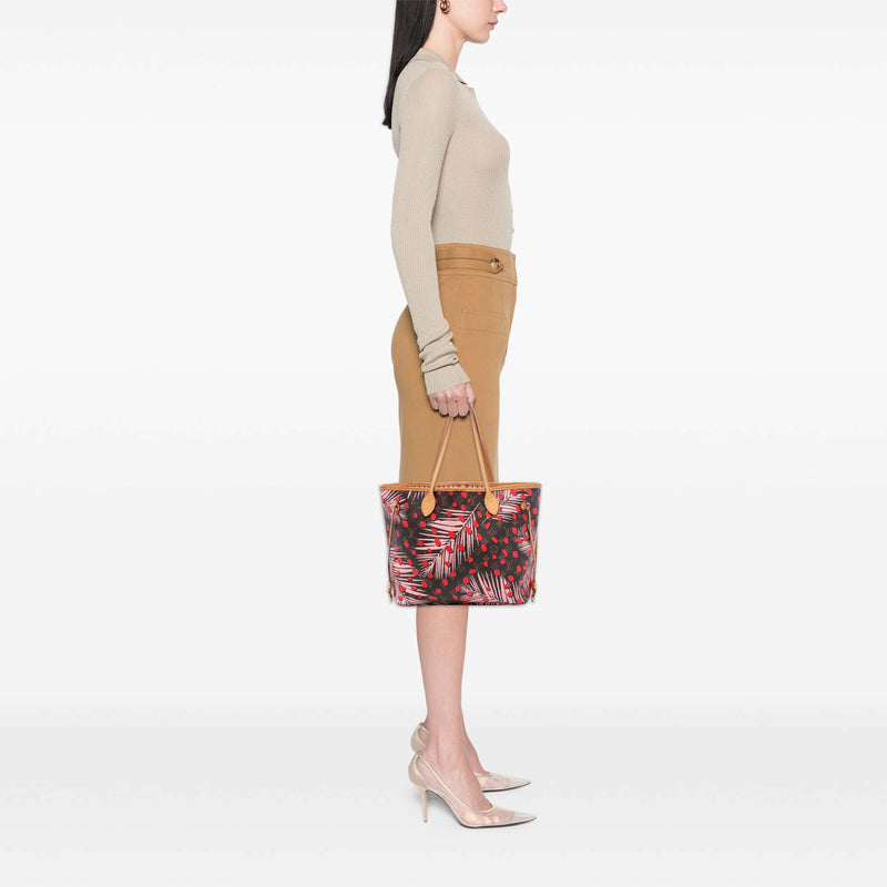 Monogram Jungle Dots Neverfull MM - Image 7