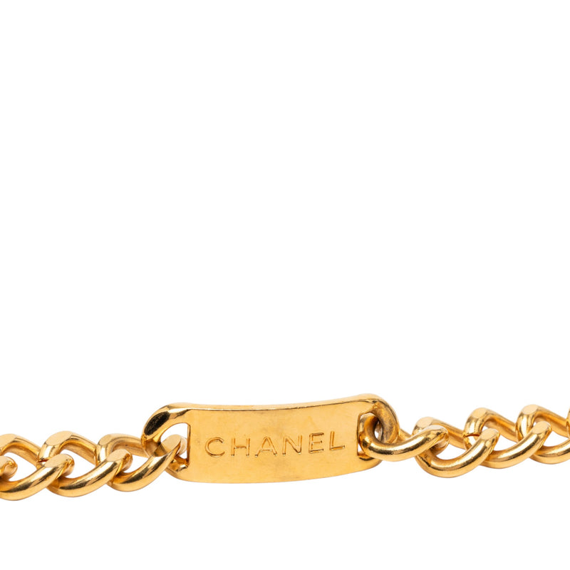 CC Gold Plated 31 Rue Cambon Medallion Chain Belt - Image 3
