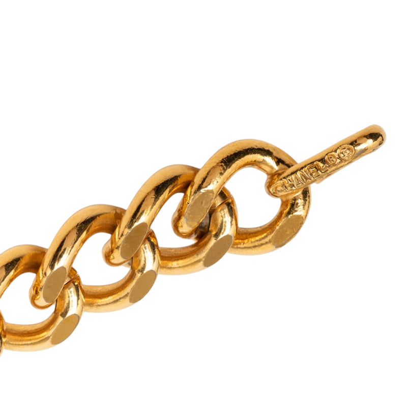 CC Gold Plated 31 Rue Cambon Medallion Chain Belt - Image 4