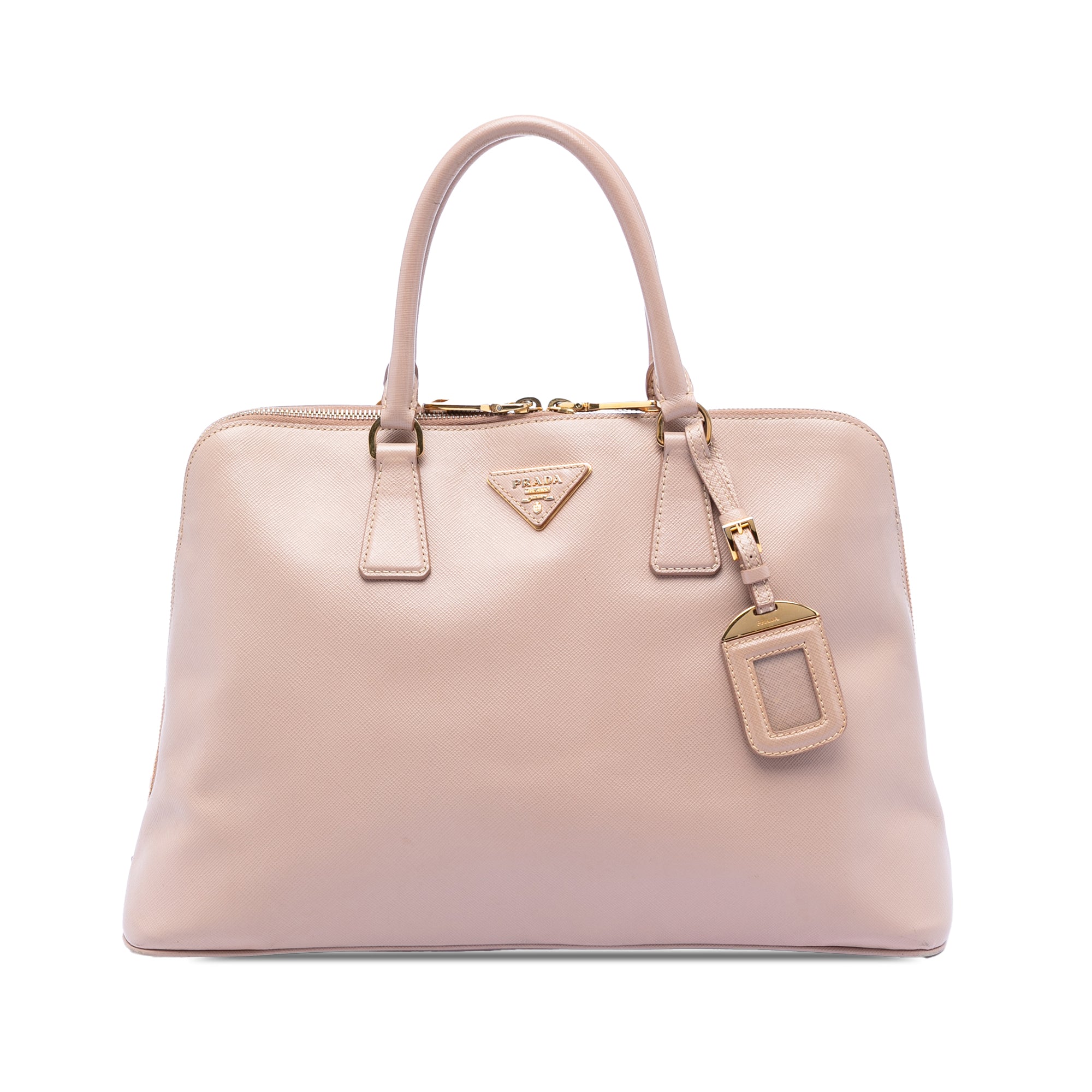Large Saffiano Lux Promenade Satchel - Image 1