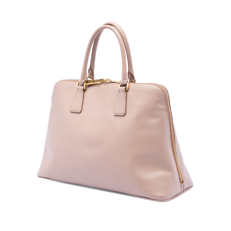 Large Saffiano Lux Promenade Satchel - Image 2
