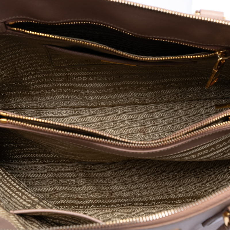 Large Saffiano Lux Promenade Satchel - Image 4