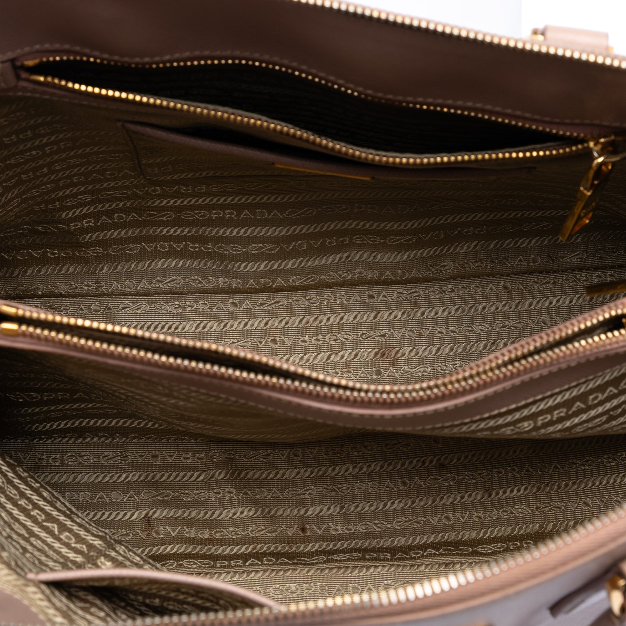 Large Saffiano Lux Promenade Satchel - Image 4
