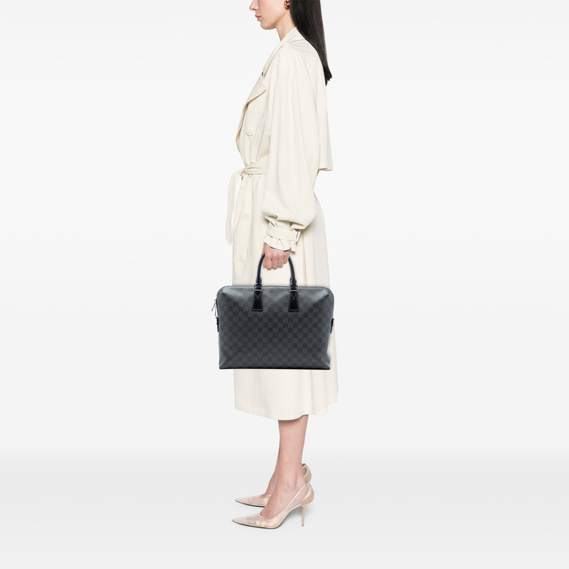 Damier Graphite Porte Documents Jour - Image 7