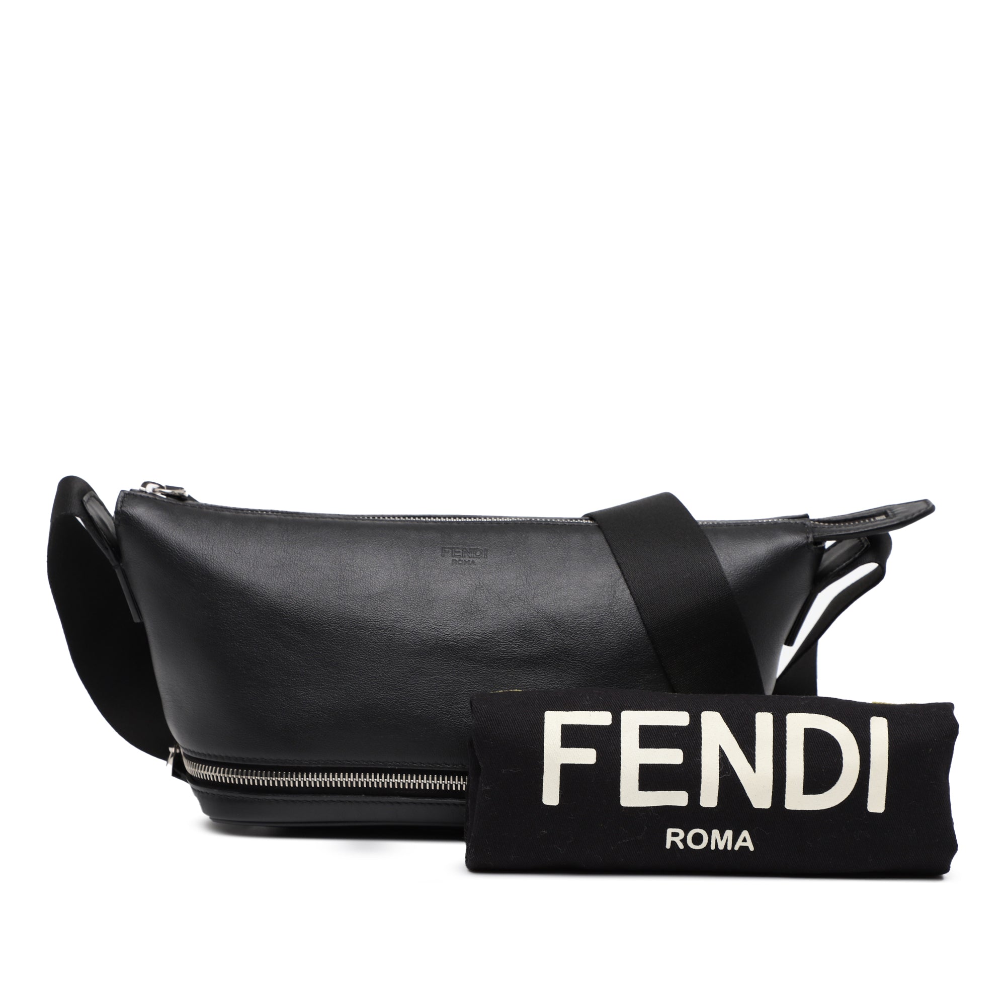 Sarah Coleman Leather Fisheye Belt Bag - Image 8