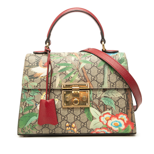 Small GG Supreme Tian Padlock Satchel - Image 1