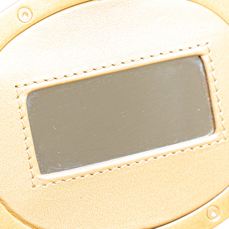 Mini Quilted Lambskin Crown Box Bag - Image 7