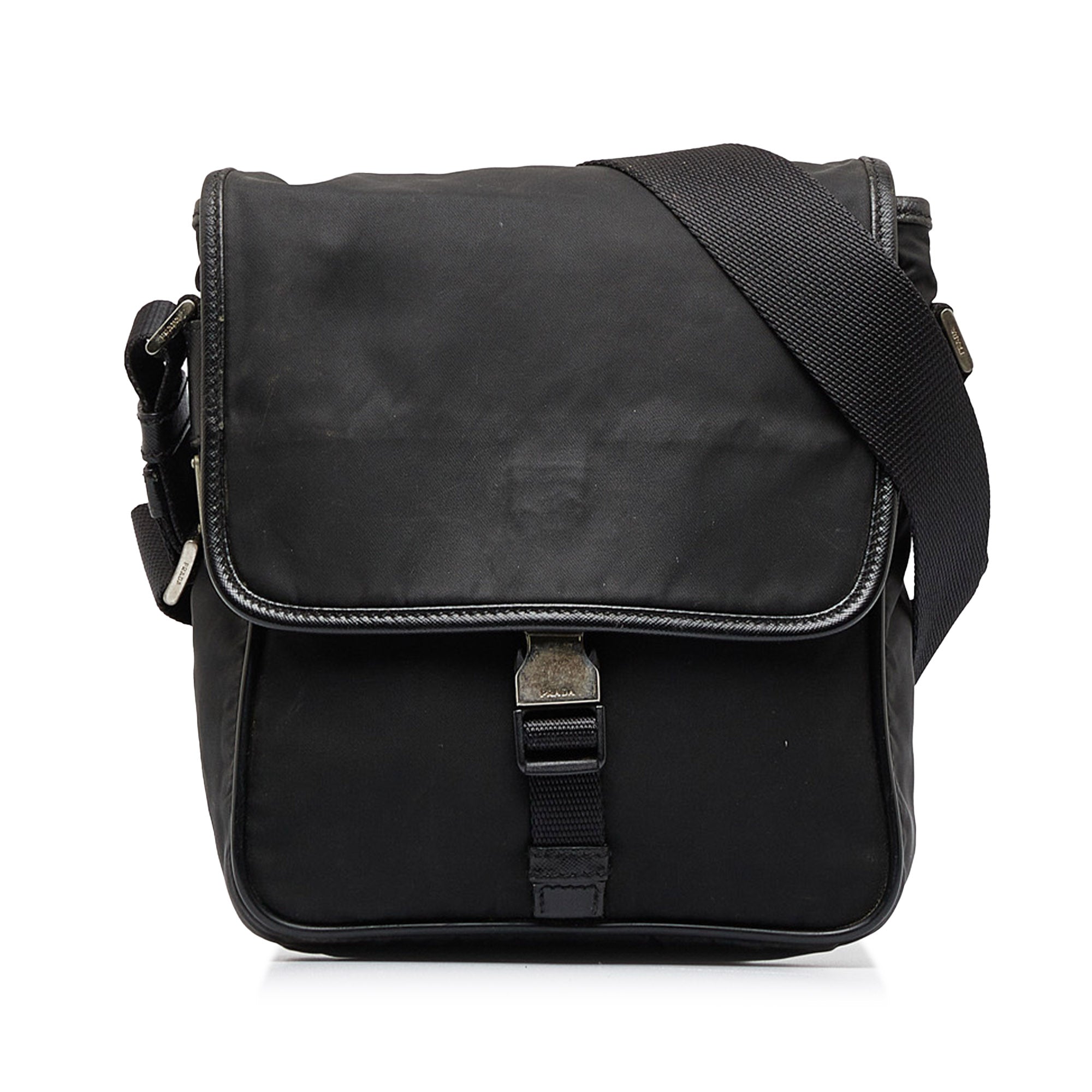 Tessuto Buckle Messenger Bag - Image 1