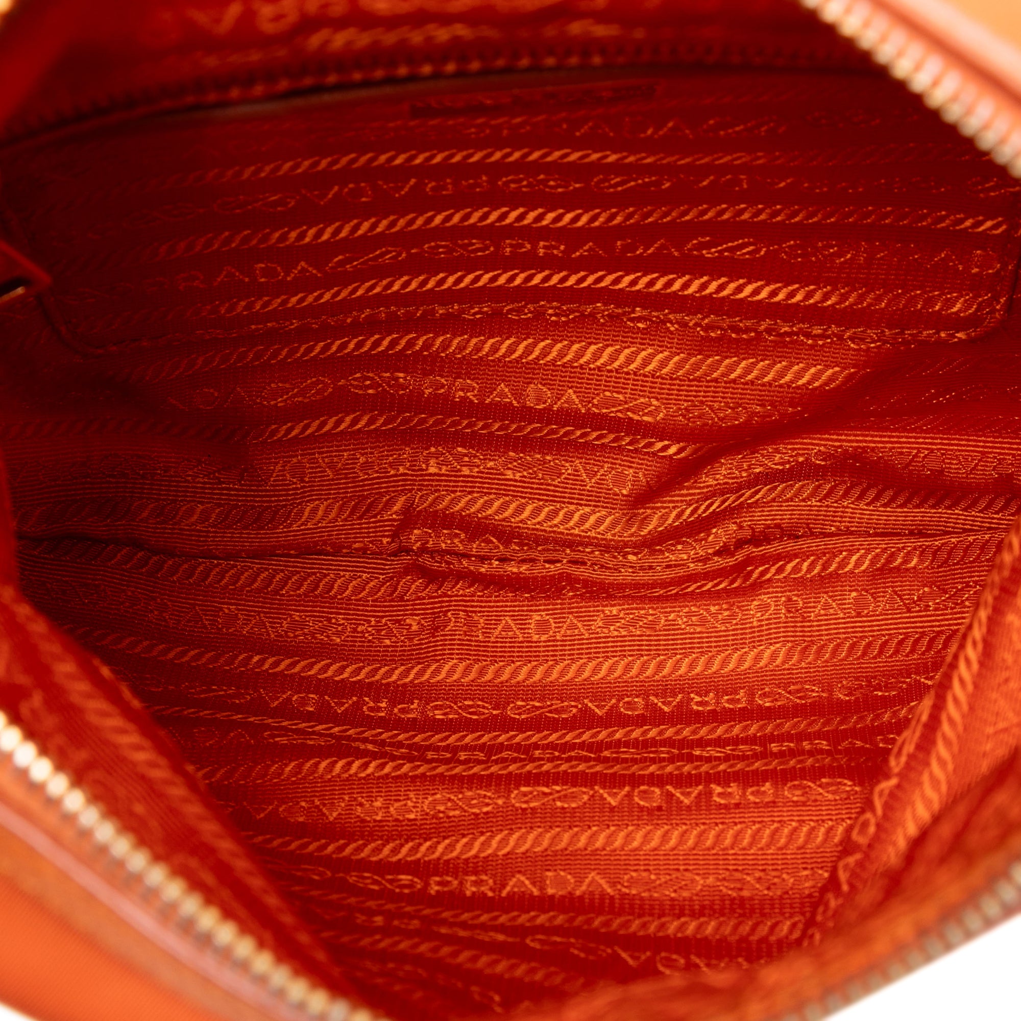 Saffiano Trimmed Tessuto Zip Top Crossbody - Image 4