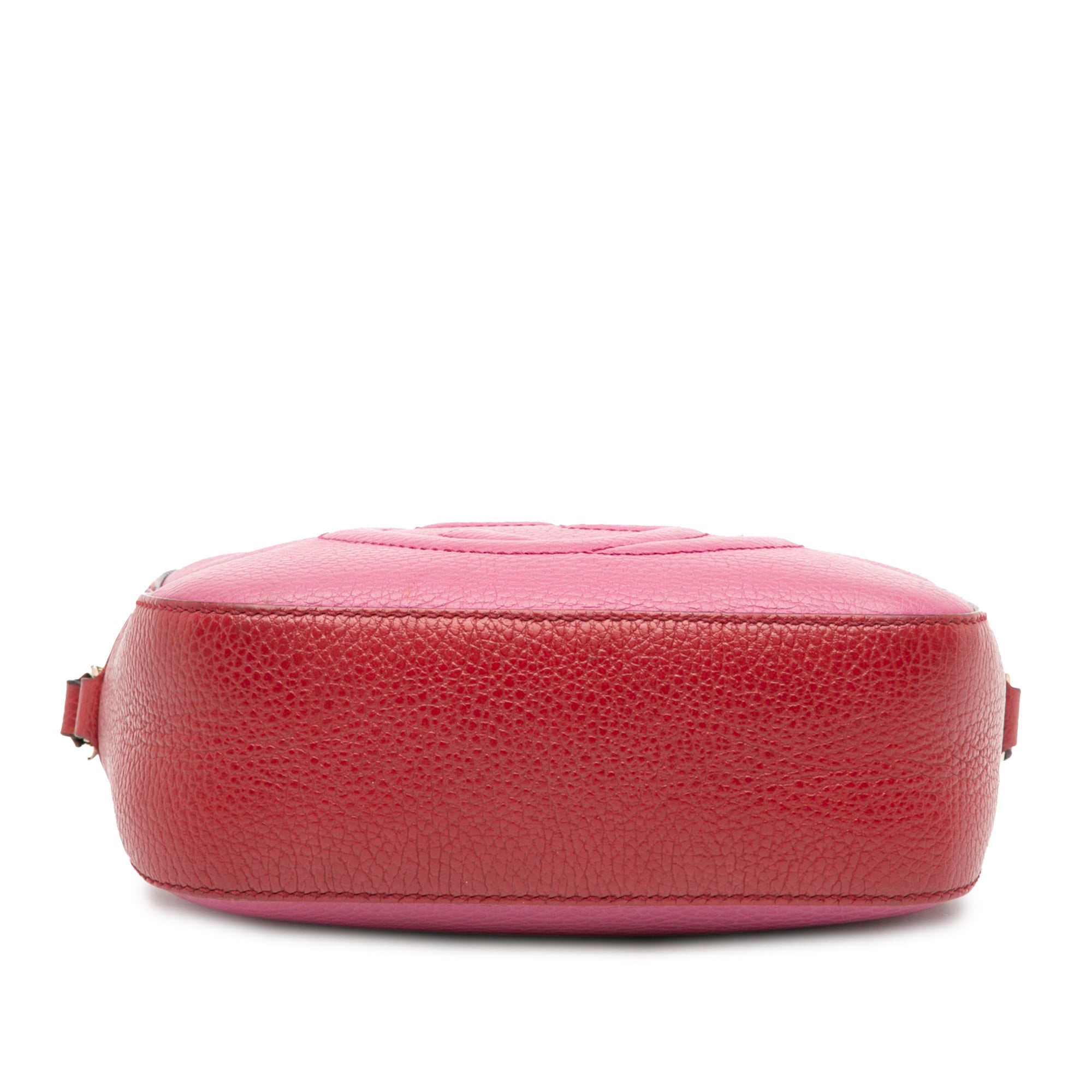 Small Bicolor Leather Soho Disco Crossbody - Image 3