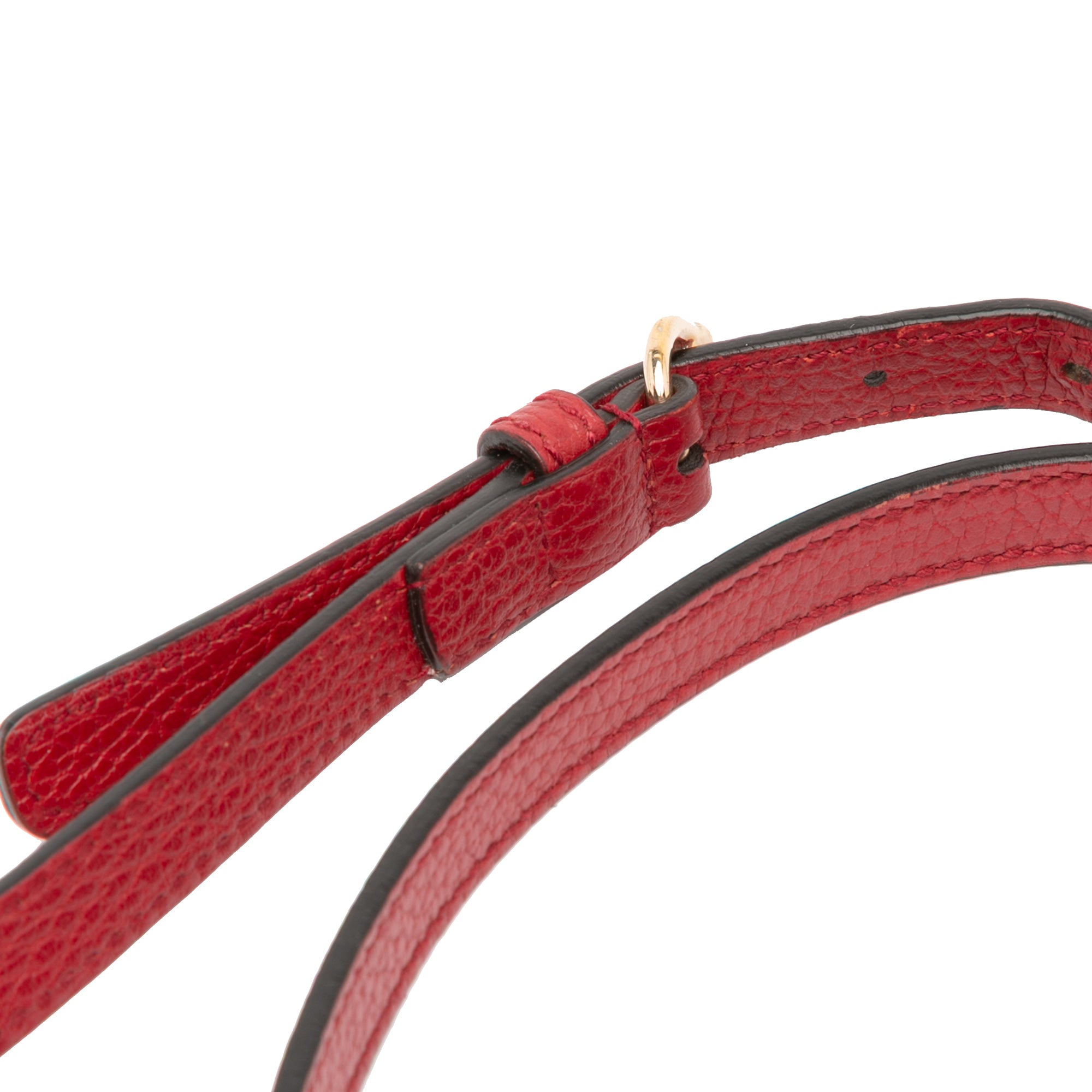 Small Bicolor Leather Soho Disco Crossbody - Image 9