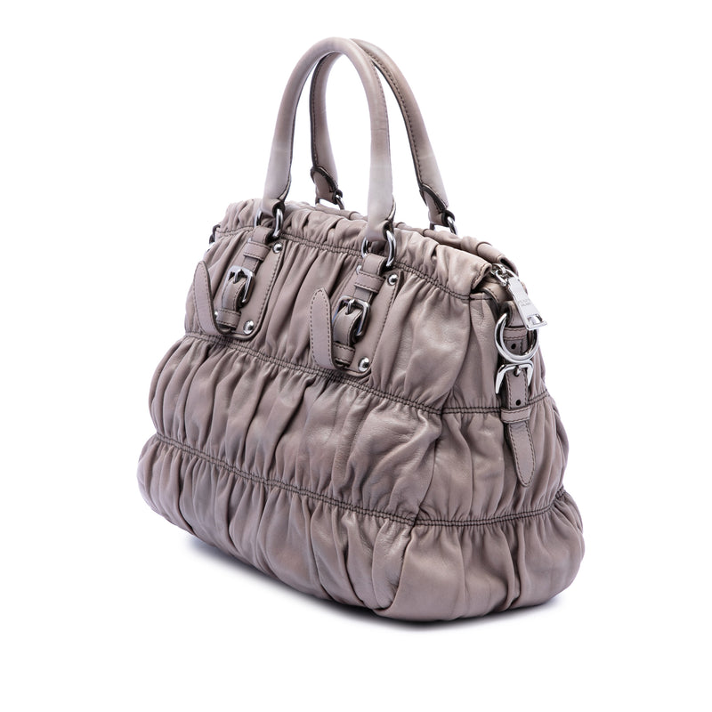 Nappa Gaufre Satchel - Image 2