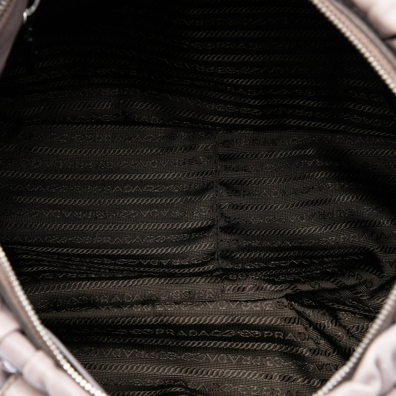 Nappa Gaufre Satchel - Image 4