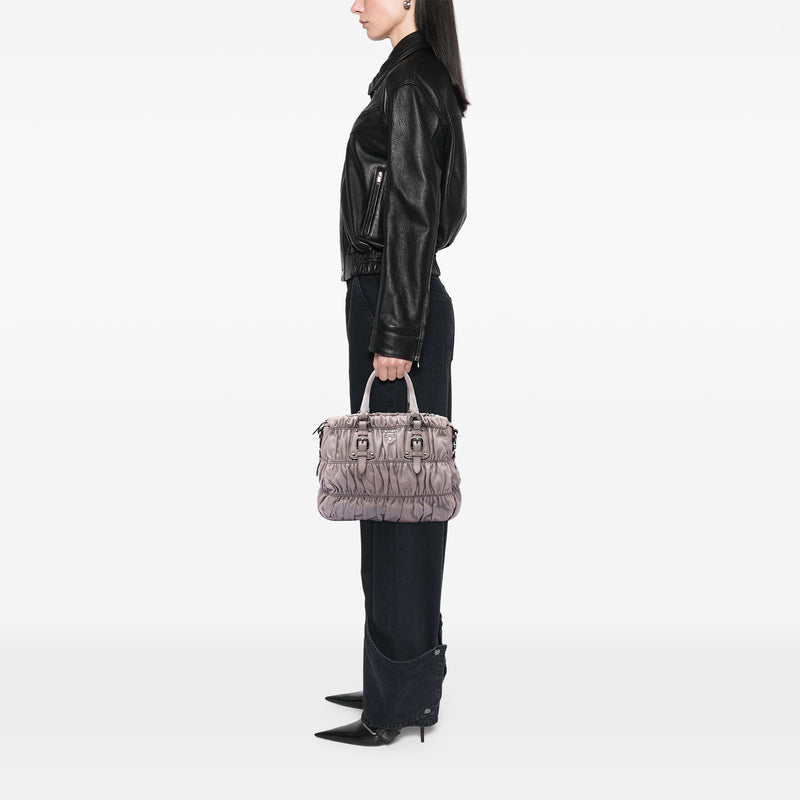 Nappa Gaufre Satchel - Image 6