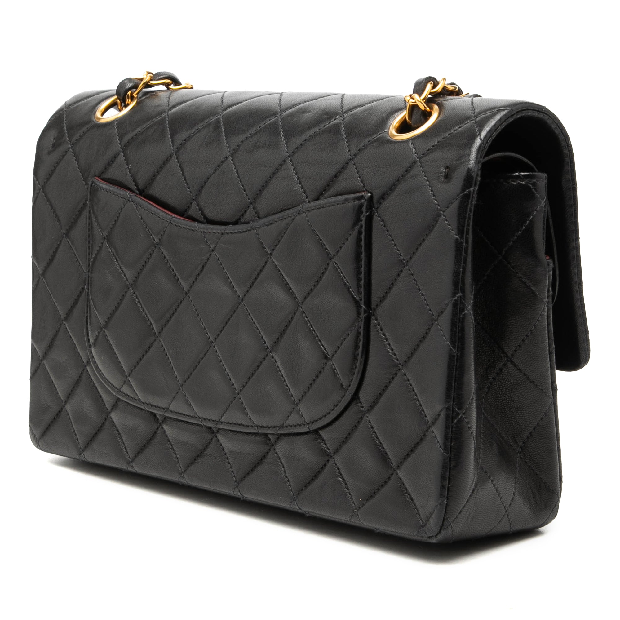 Medium Classic Lambskin Double Flap - Image 2
