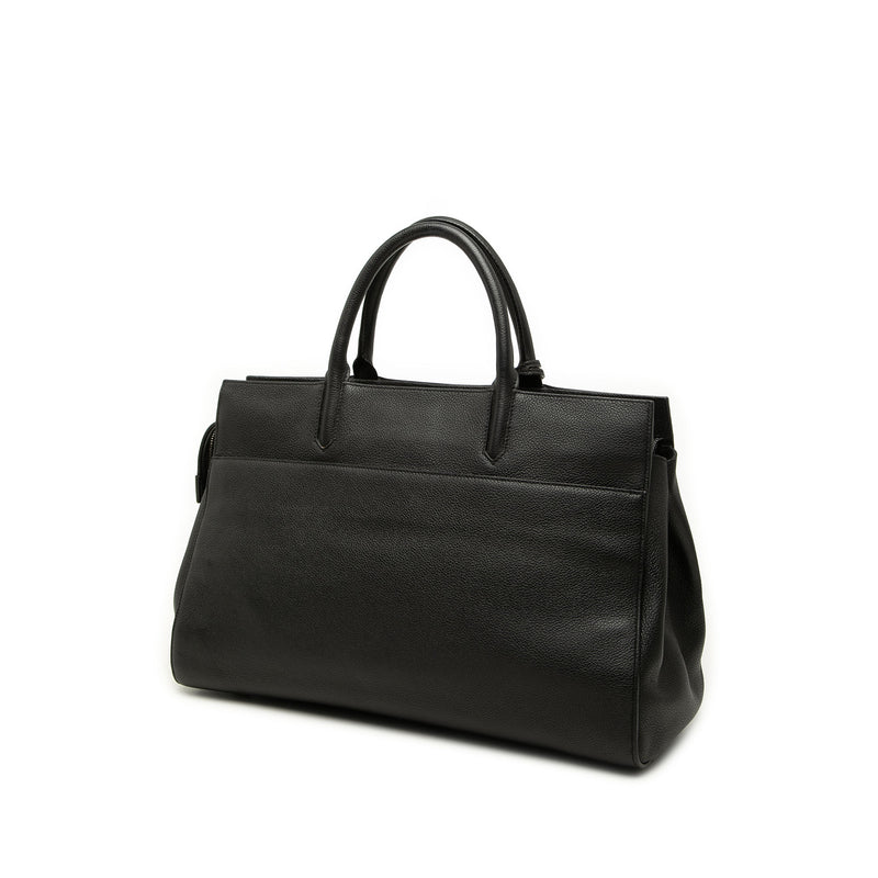 Medium Grained Calfskin Cabas Rive Gauche Satchel - Image 2