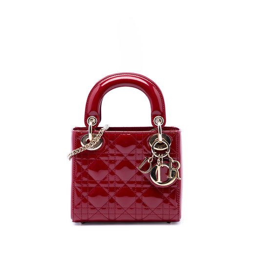 Mini Patent Cannage Lady Dior - Image 1