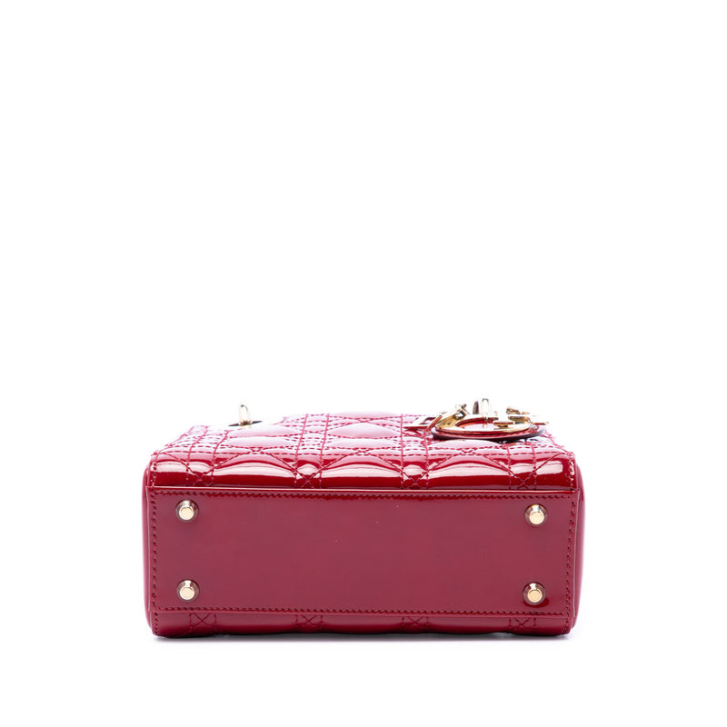 Mini Patent Cannage Lady Dior - Image 3