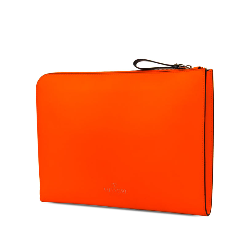 Leather Rockstud VLTN Document Case - Image 2